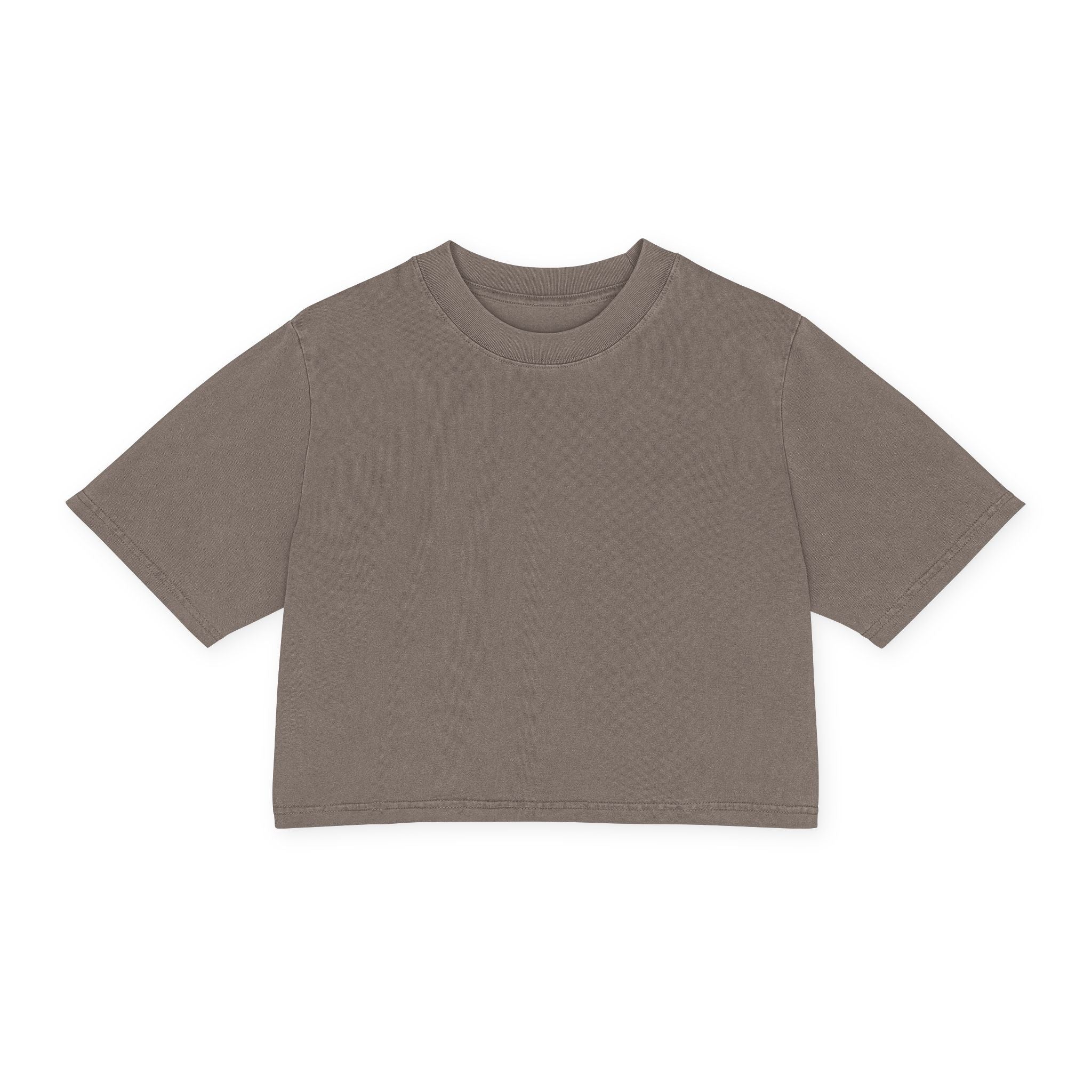 Women's Heavy Faded Crop Tee