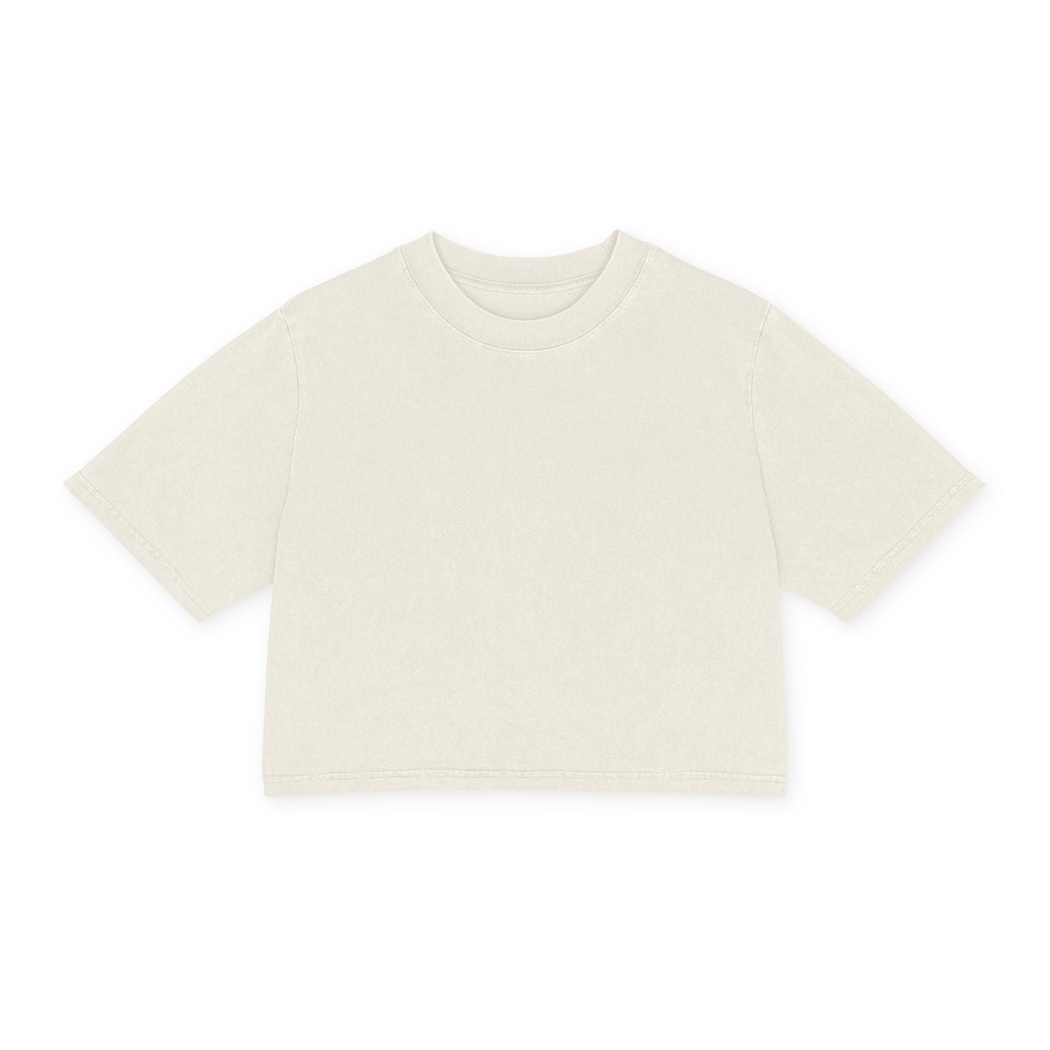 Women's Heavy Faded Crop Tee