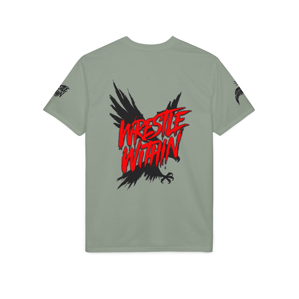 Rise. Wrestle. Repeat. -  Wrestling Motivational Tee
