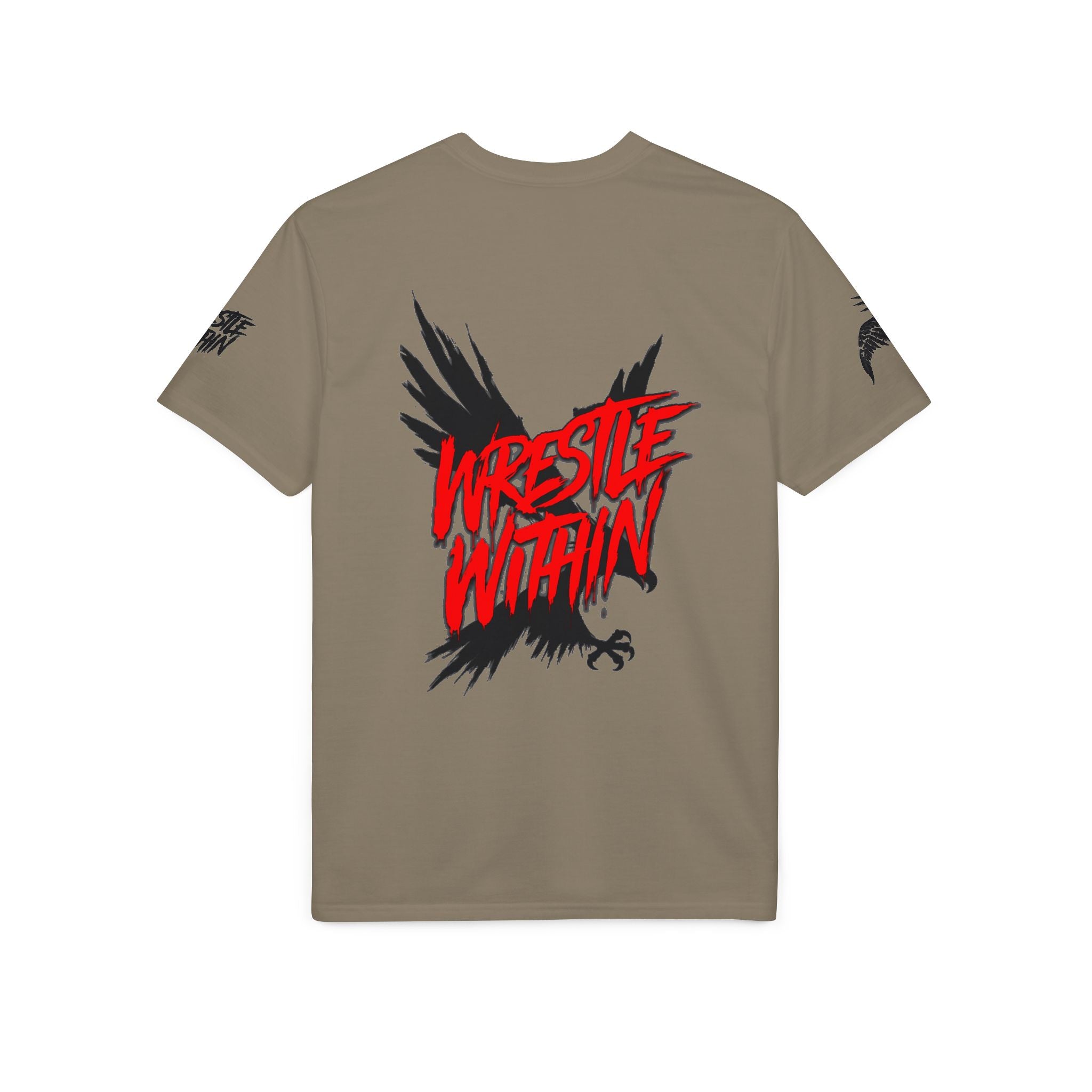 Rise. Wrestle. Repeat. -  Wrestling Motivational Tee