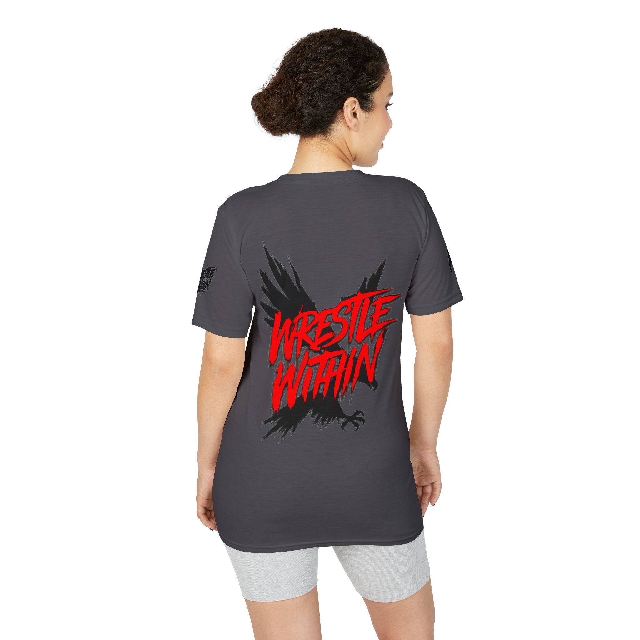 Rise. Wrestle. Repeat. -  Wrestling Motivational Tee