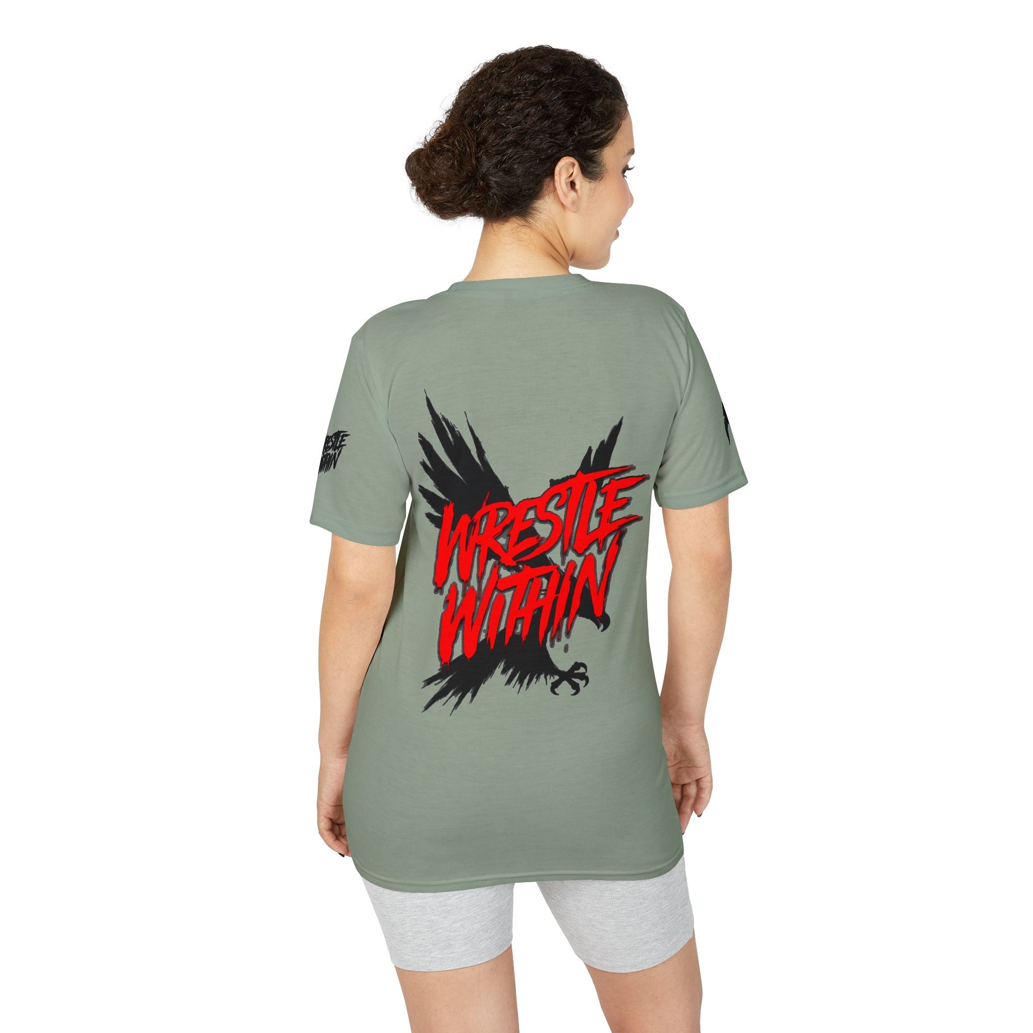 Rise. Wrestle. Repeat. -  Wrestling Motivational Tee