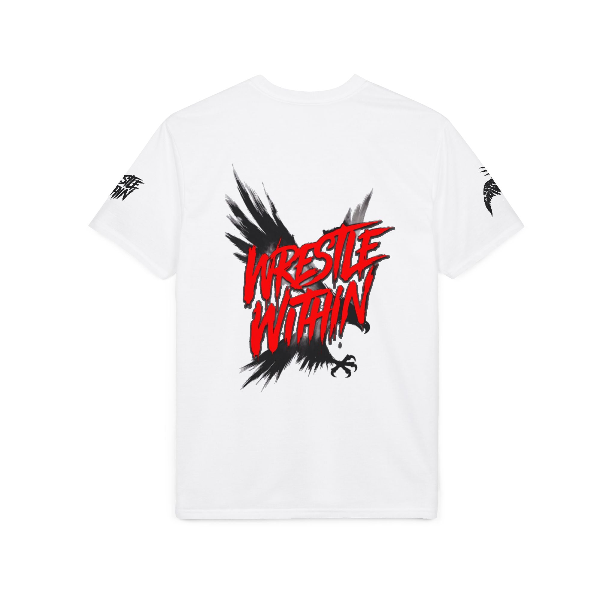 Rise. Wrestle. Repeat. -  Wrestling Motivational Tee
