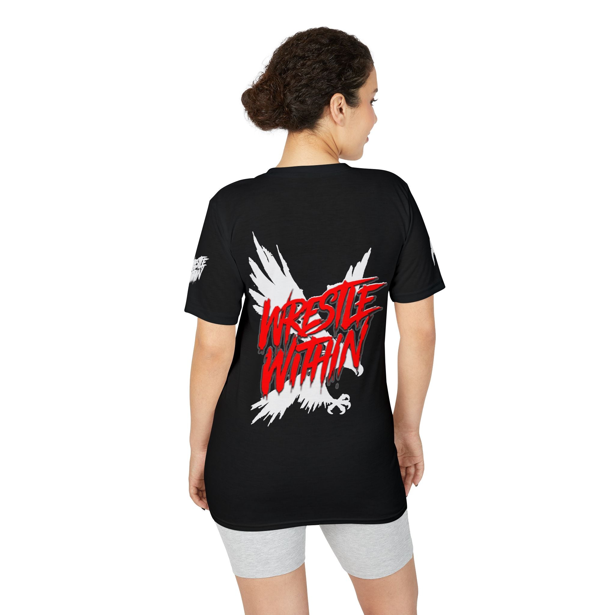 Rise. Wrestle. Repeat. -  Wrestling Motivational Tee