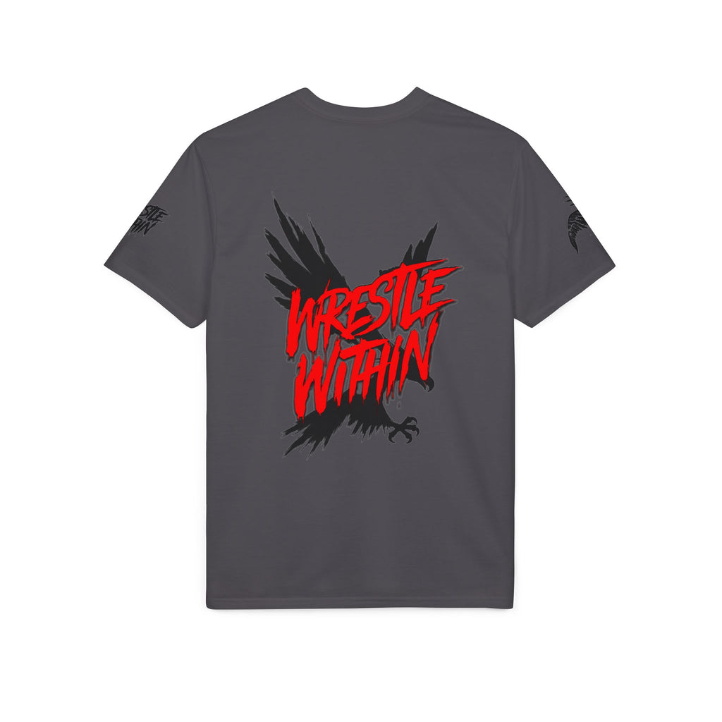 Rise. Wrestle. Repeat. -  Wrestling Motivational Tee