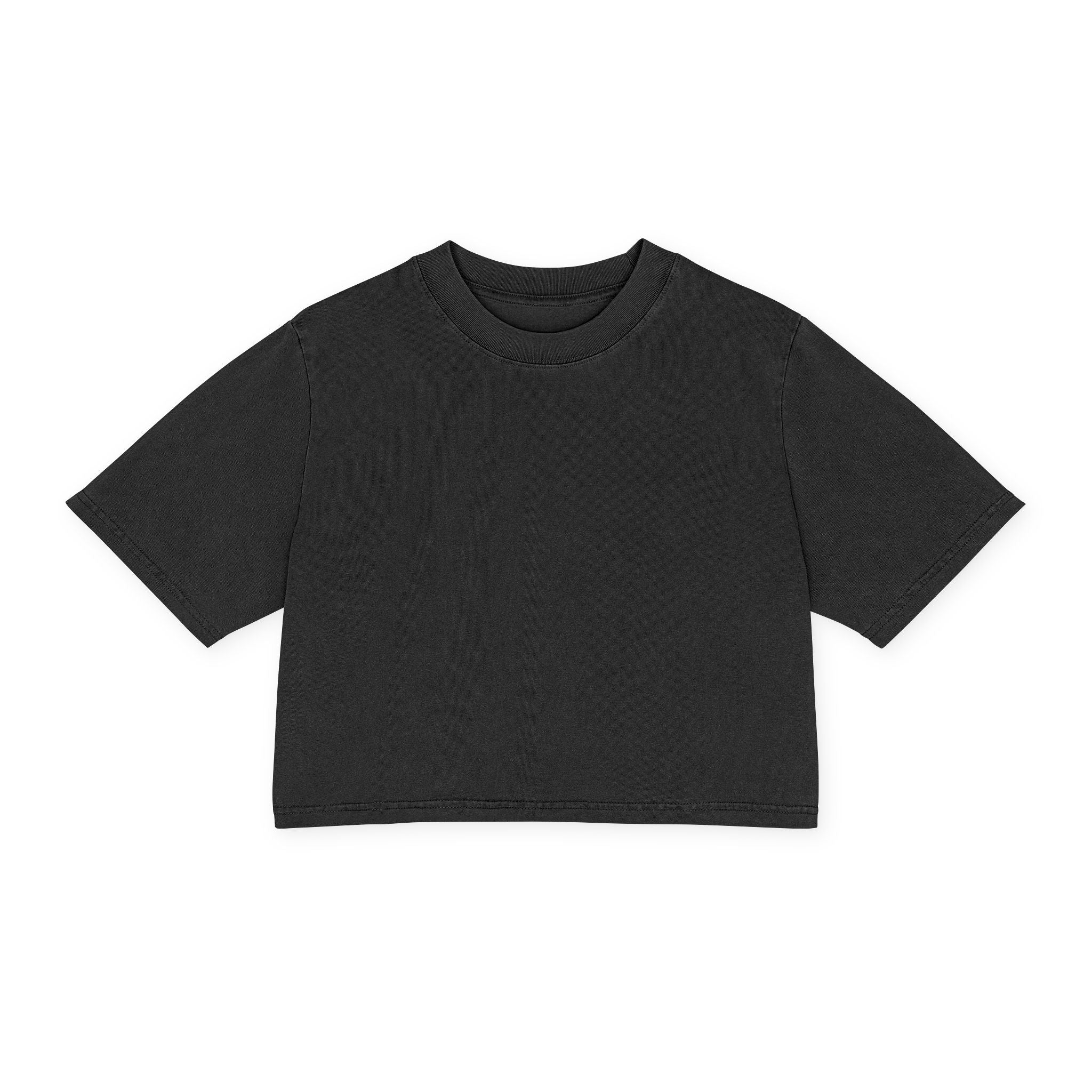 Women's Heavy Faded Crop Tee