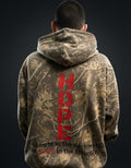 HOPE Graphic Hoodie — 'Find light in the darkness, find HOPE in the struggle' Inspirational Pullover