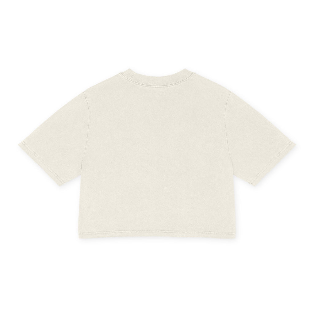 Women's Heavy Faded Crop Tee