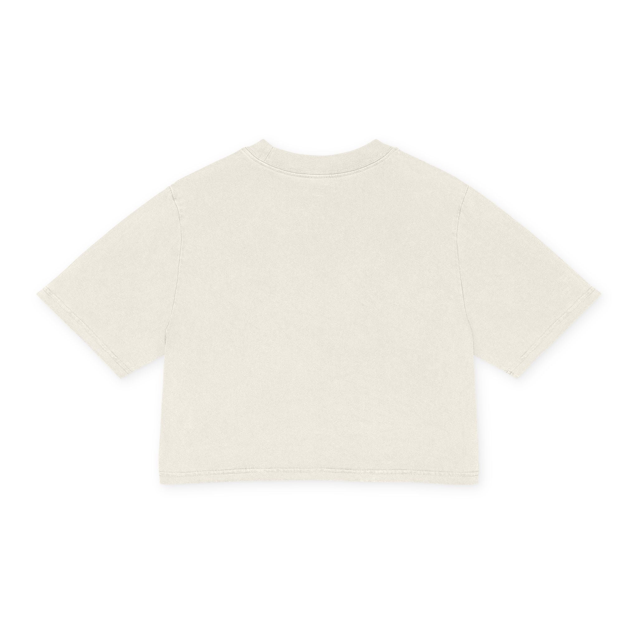 Women's Heavy Faded Crop Tee