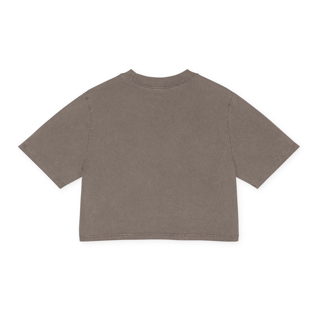 Women's Heavy Faded Crop Tee