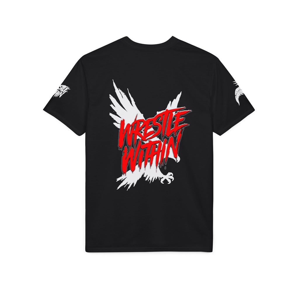 Rise. Wrestle. Repeat. -  Wrestling Motivational Tee