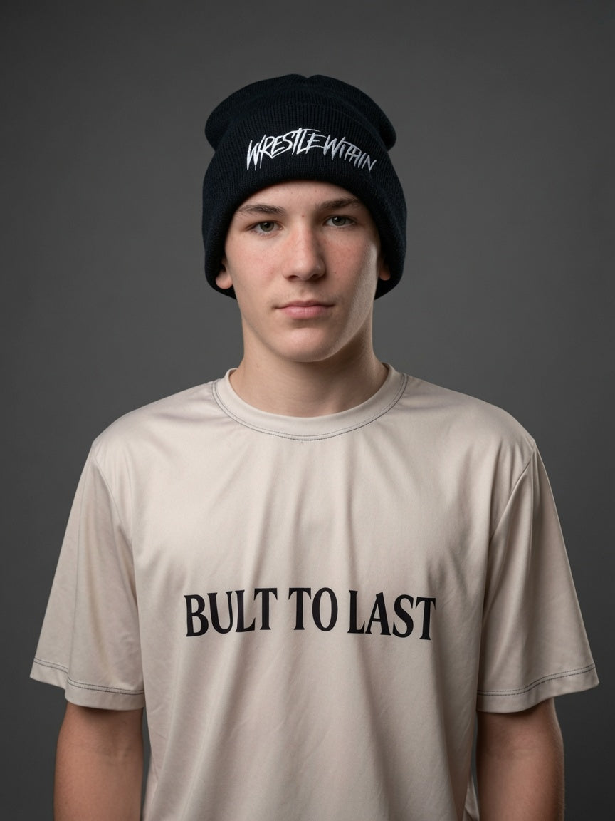 Wrestle Within Beanie - Embroidered