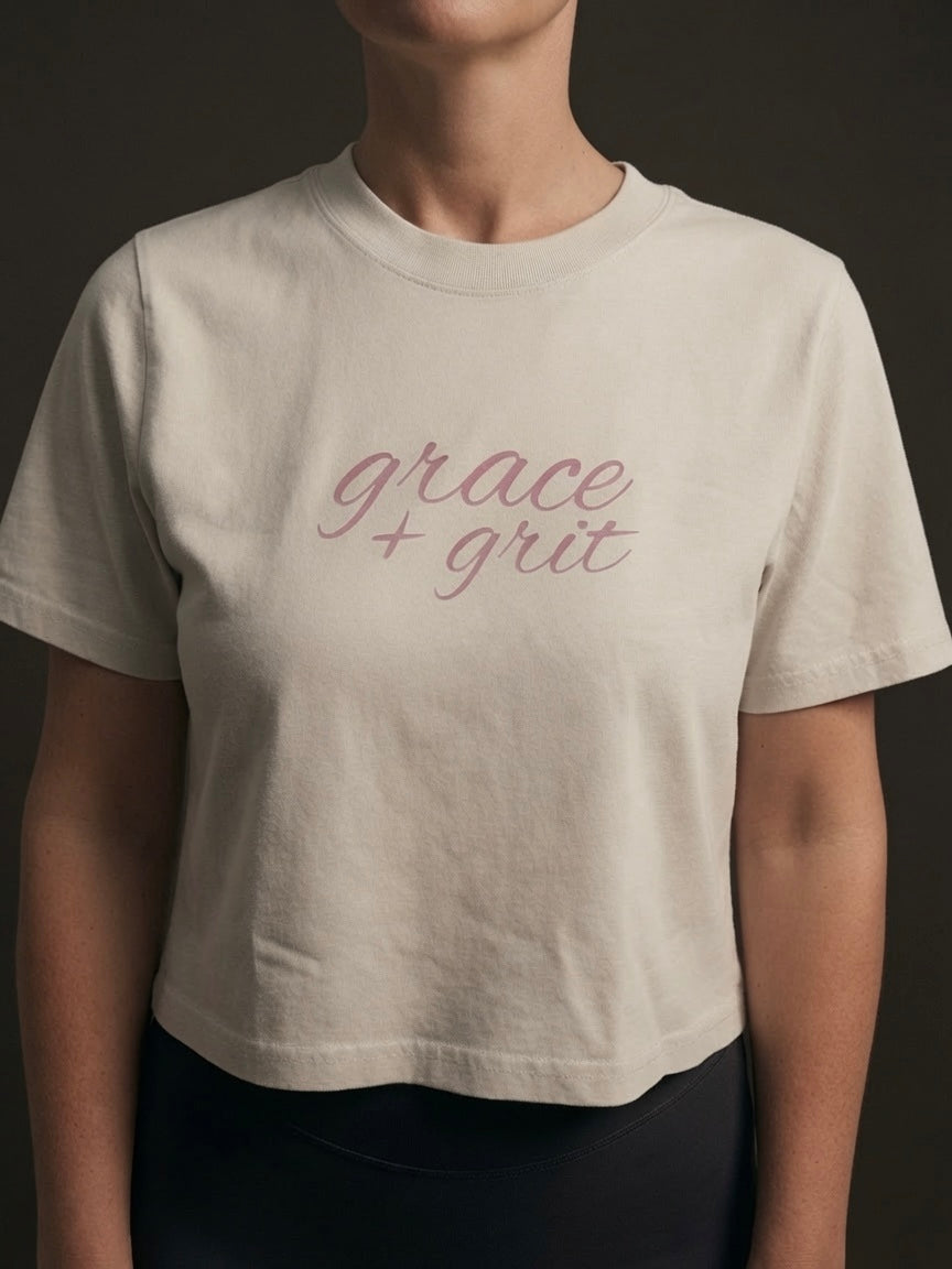 Women's Heavy Faded Crop Tee