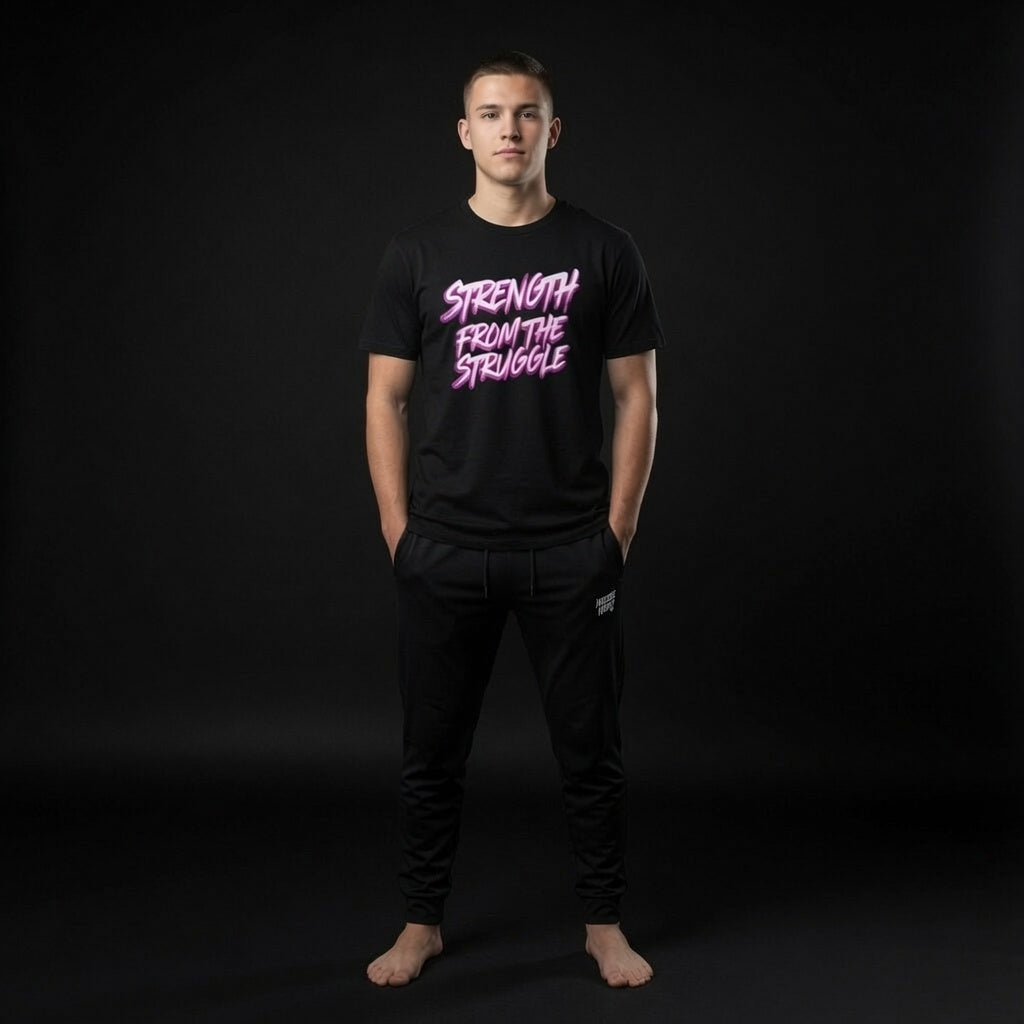 Strength From The Struggle T-Shirt — Motivational Graphic Tee