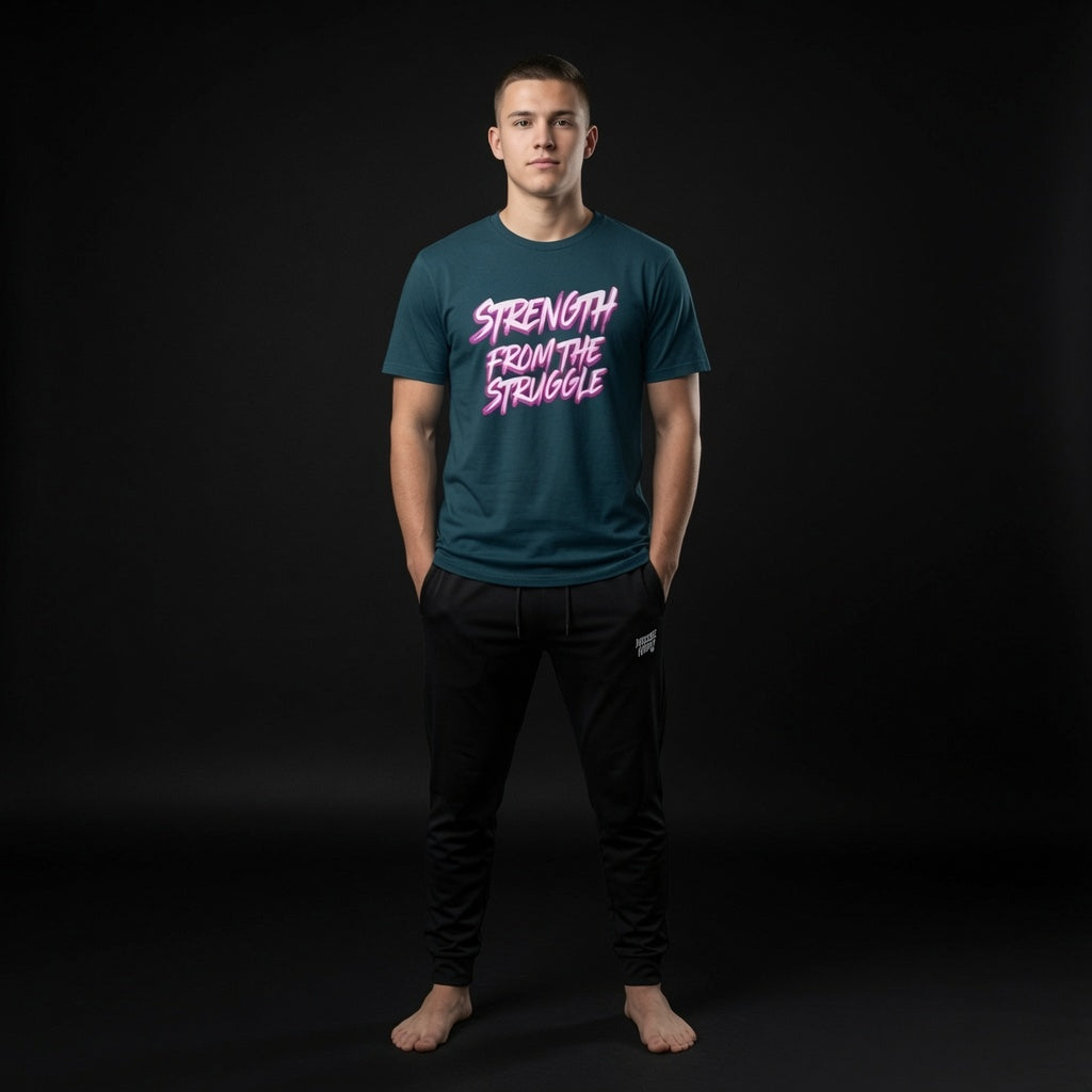 Strength From The Struggle T-Shirt — Motivational Graphic Tee